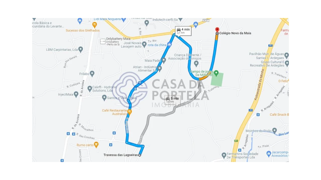 Terreno para Venda em Milheiros Foto 12