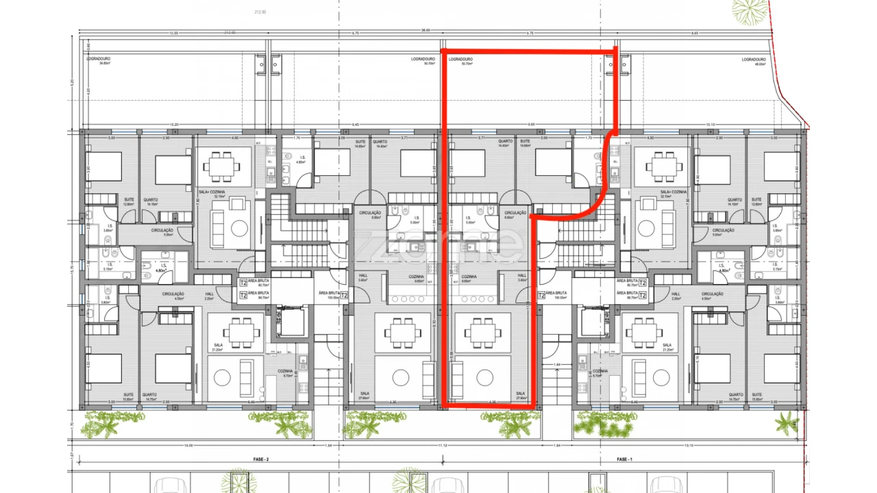 Apartamento T2 para Venda em São Vicente (Braga) Foto 16