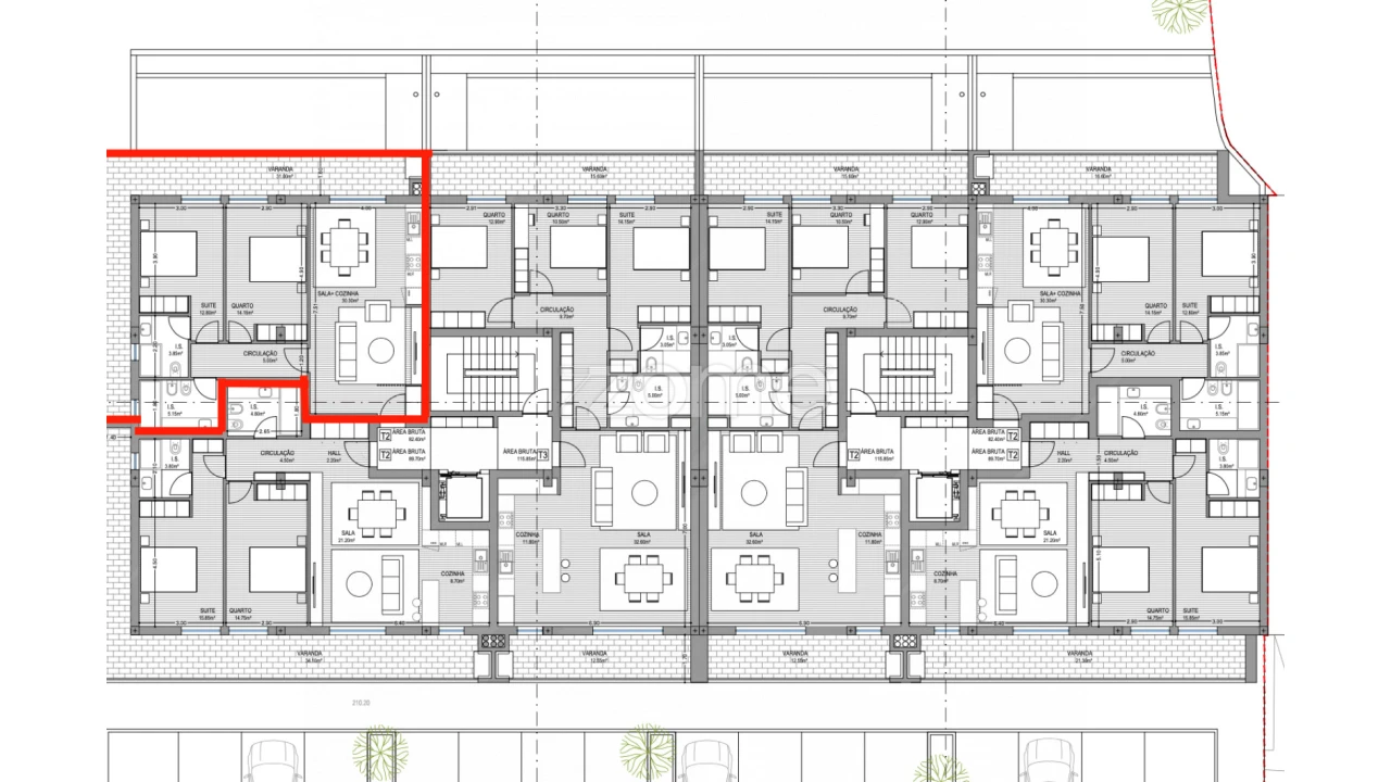 Apartamento T2 para Venda em São Vicente (Braga) Foto 18