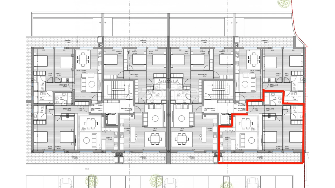 Apartamento T2 para Venda em São Vicente (Braga) Foto 18
