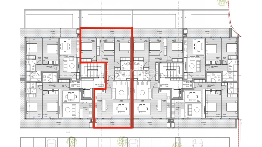 Apartamento T3 para Venda em São Vicente (Braga) Foto 17