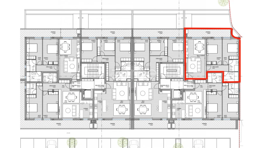 Apartamento T2 para Venda em São Vicente (Braga) Foto 18