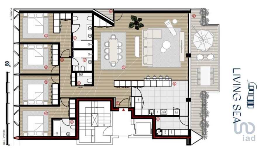 Apartamento T4 para Venda em Canidelo Foto 13