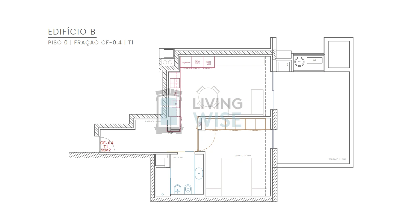 Apartamento T1 para Venda em Esposende, Marinhas e Gandra Foto 11