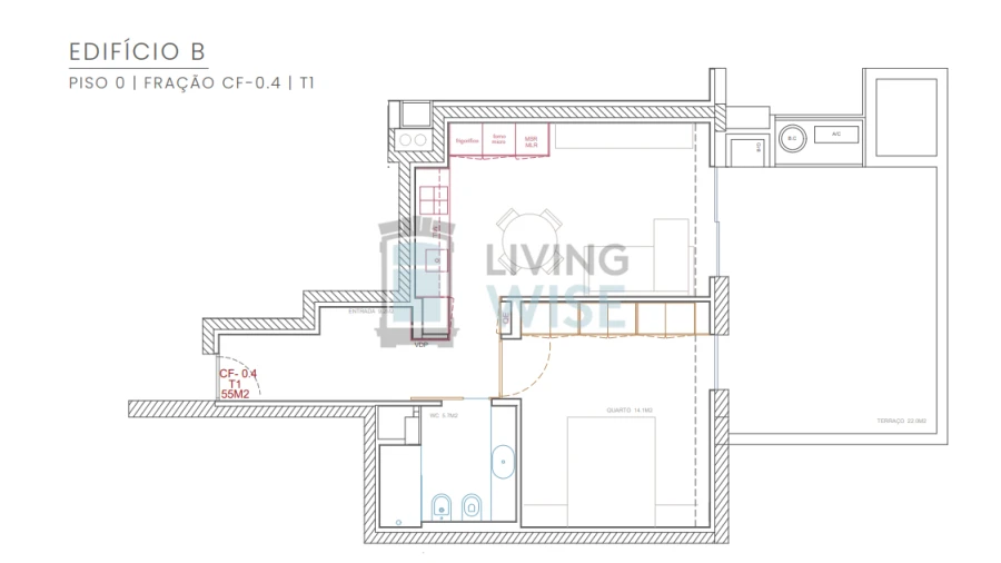 Apartamento T1 para Venda em Esposende, Marinhas e Gandra Foto 11