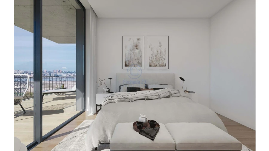 Apartamento T4 para Venda em Canidelo Foto 12