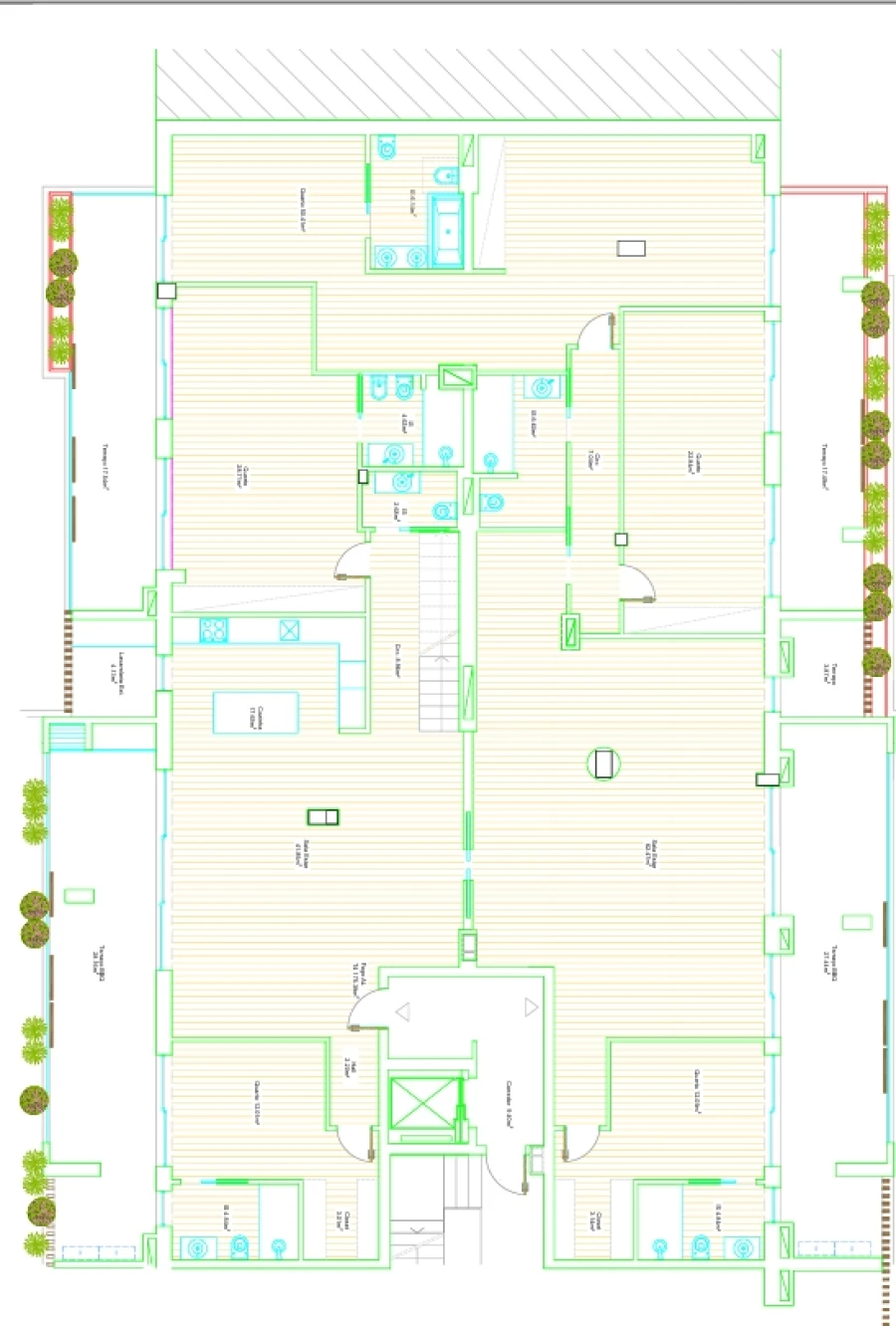 Apartamento T5 para Venda em Faro (Sé e São Pedro) Planta 1