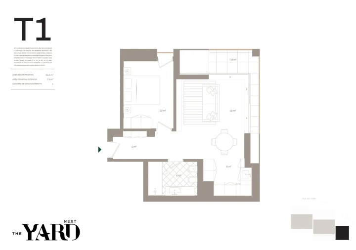 Apartamento T1 para Venda em Santa Marinha e São Pedro da Afurada Foto 25