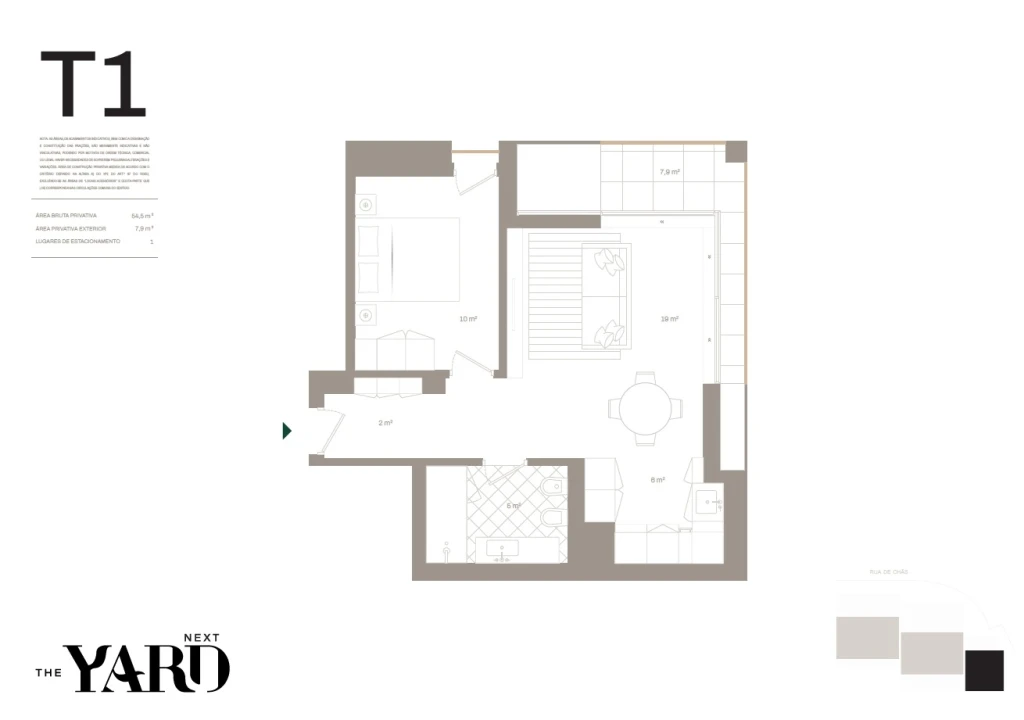 Apartamento T1 para Venda em Santa Marinha e São Pedro da Afurada Foto 25