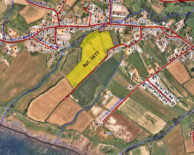 Terreno Agricola ou Rústico para Venda em Feteiras Planta 1