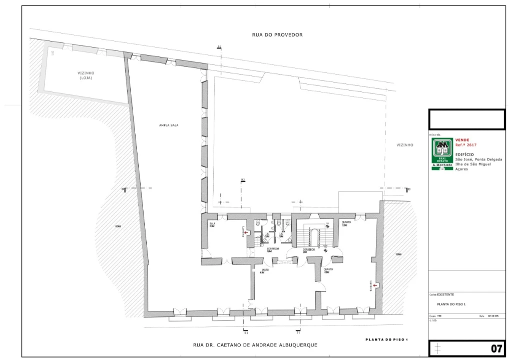 Prédio para Venda em Ponta Delgada (São José) Planta 4