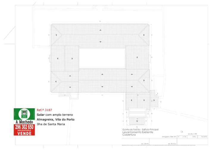 Quinta T20 para Venda em Almagreira Planta 3