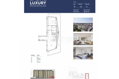 Apartamento T1 para Venda em Paranhos
