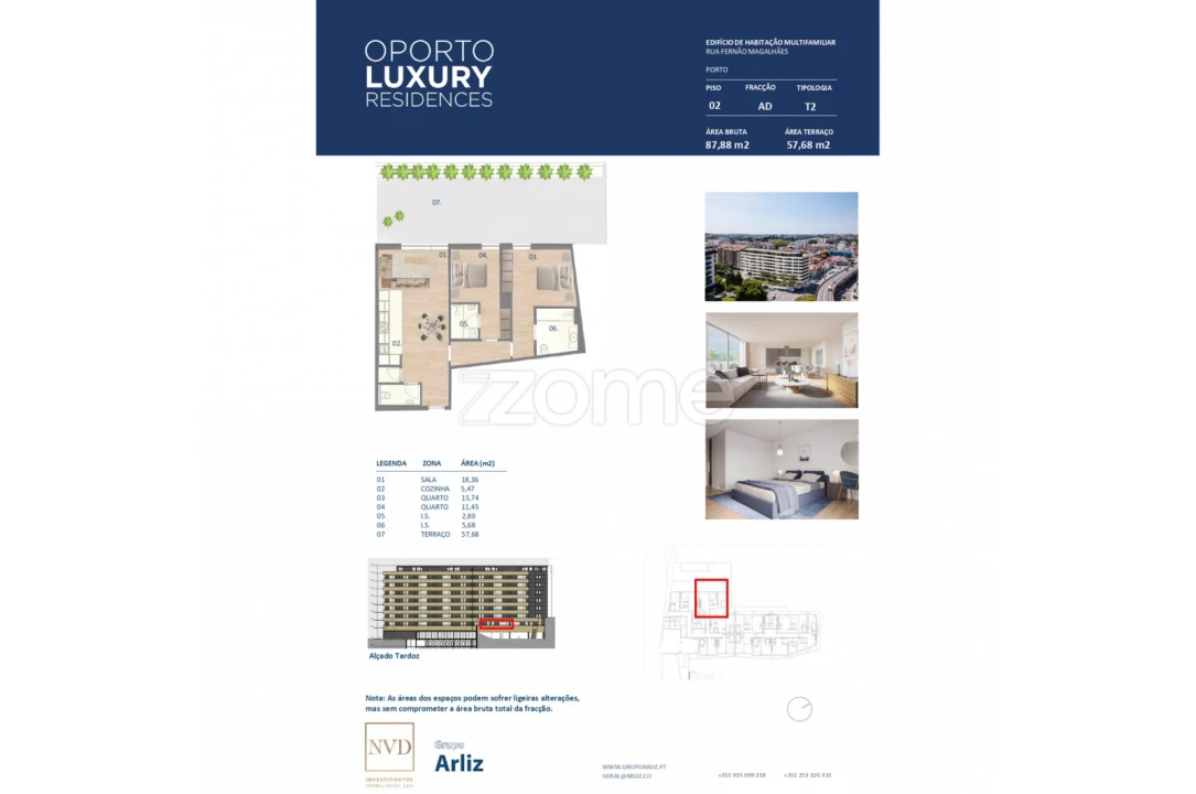 Apartamento T2 para Venda em Paranhos Foto 1