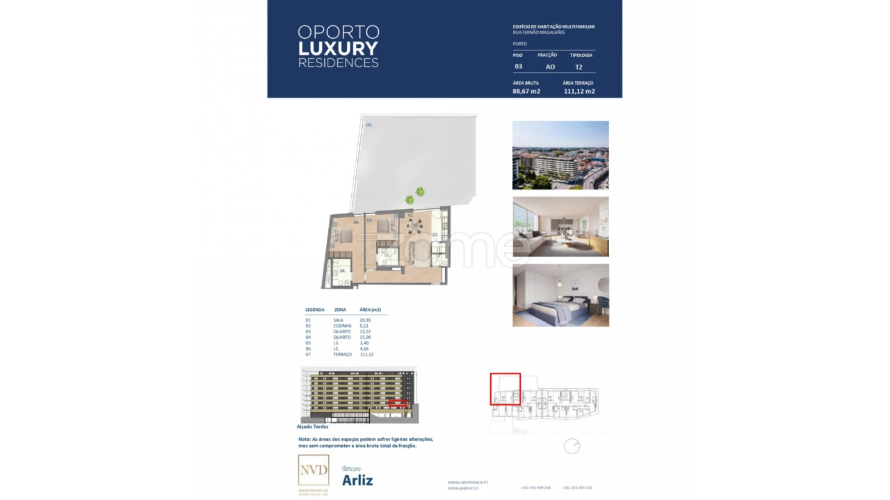 Apartamento T2 para Venda em Paranhos Foto 2