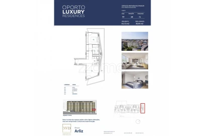 Apartamento T1 para Venda em Paranhos