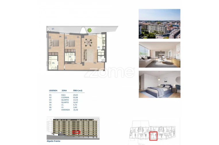 Apartamento T2 para Venda em Paranhos Foto 10
