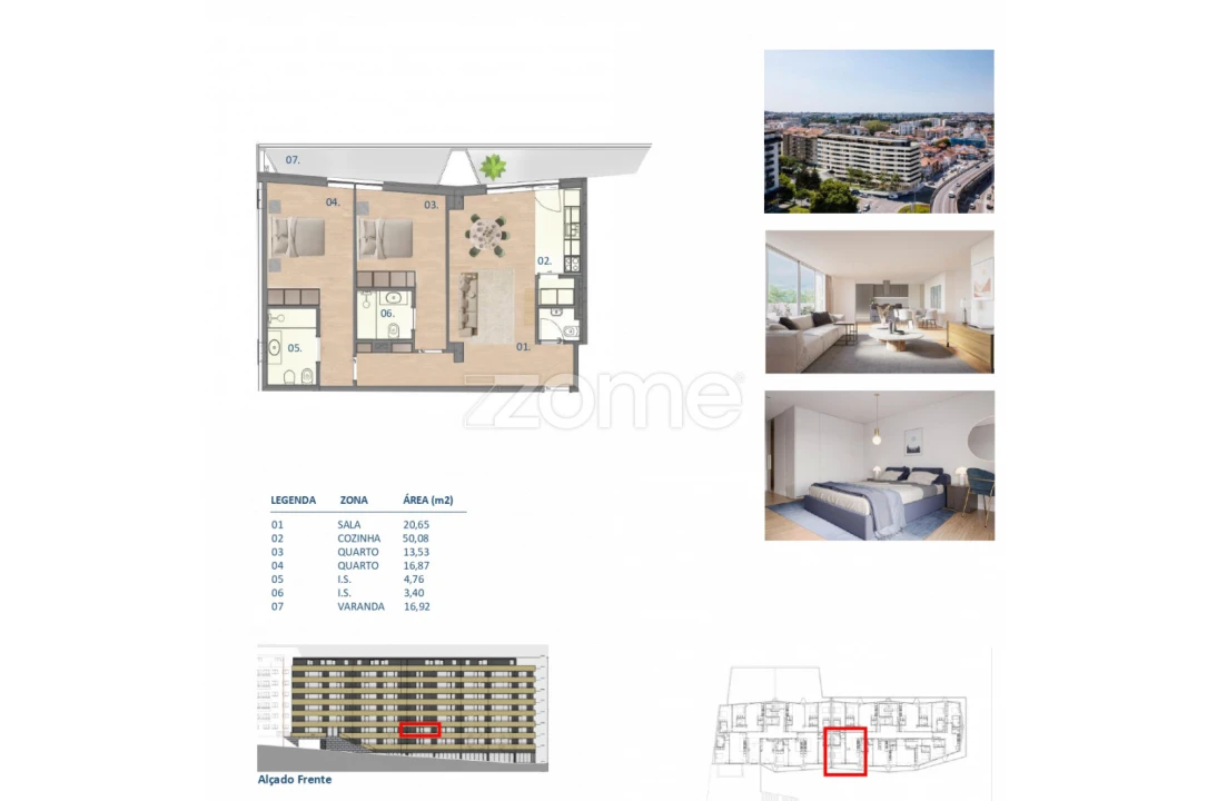 Apartamento T2 para Venda em Paranhos Foto 10