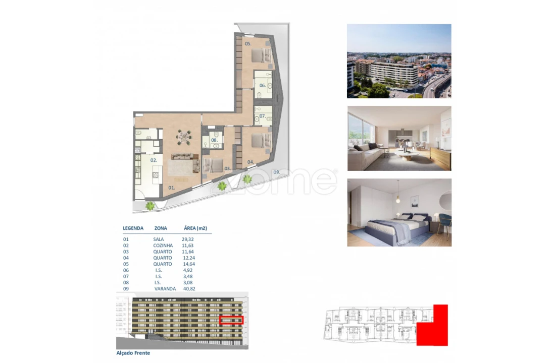 Apartamento T3 para Venda em Paranhos Foto 11