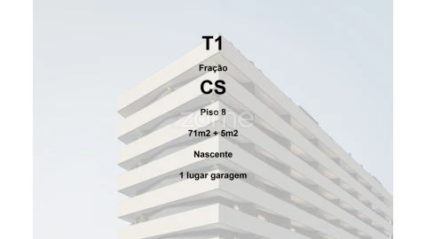 Apartamento T1 para Venda em Paranhos
