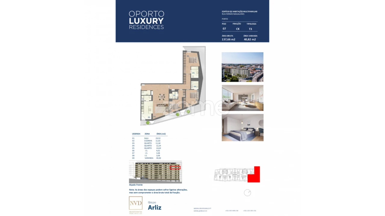 Apartamento T3 para Venda em Paranhos Foto 2