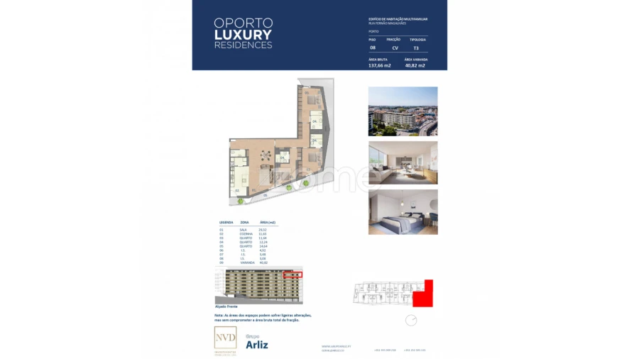 Apartamento T3 para Venda em Paranhos