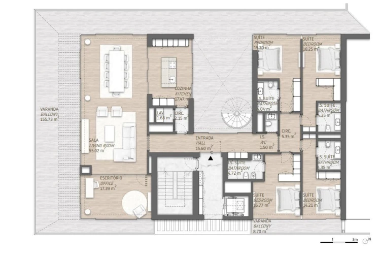 Apartamento T4 para Venda em Quarteira Foto 24
