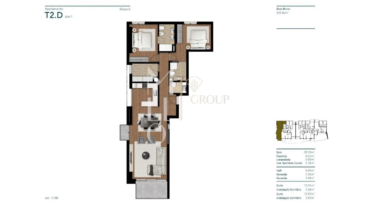 Apartamento T2 para Venda em Funchal (Santa Luzia) Foto 11