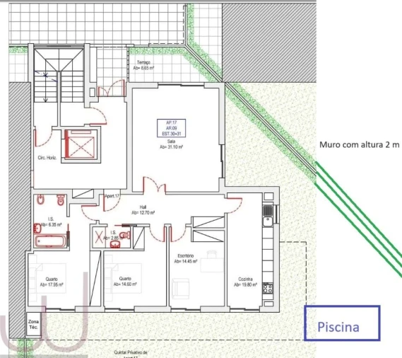Apartamento T3 para Venda em Portimão Foto 24