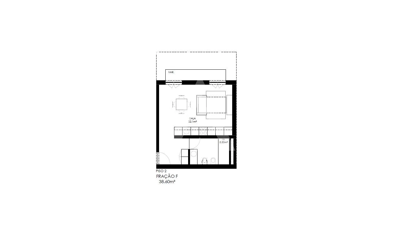 Apartamento T1 para Venda em Alcantara Foto 10