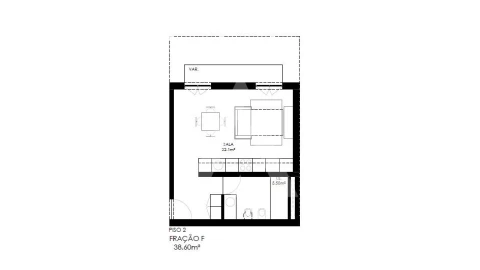 Apartamento T1 para Venda em Alcantara