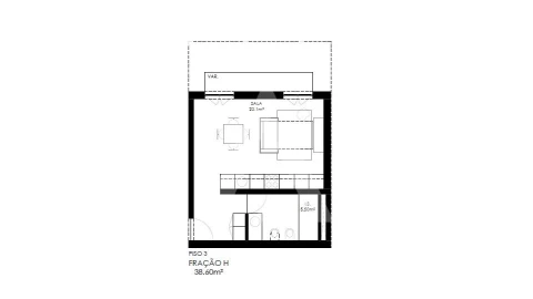 Apartamento T1 para Venda em Alcantara
