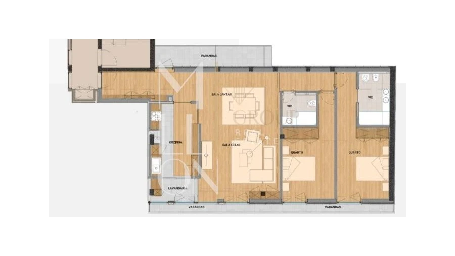 Apartamento T2 para Venda em Cedofeita, Santo Ildefonso, Sé, Miragaia, São Nicolau e Vitória Foto 9