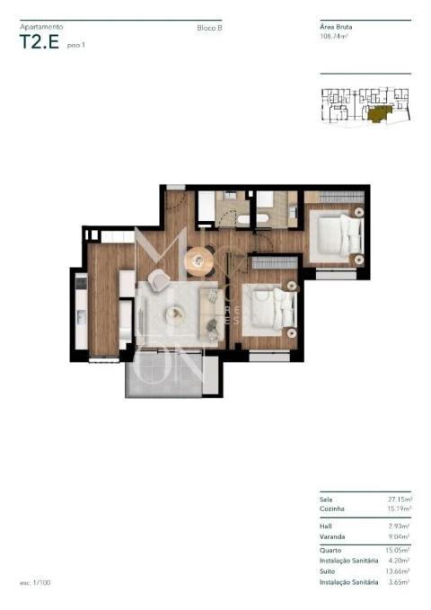 Apartamento T2 para Venda em Funchal (Santa Luzia)