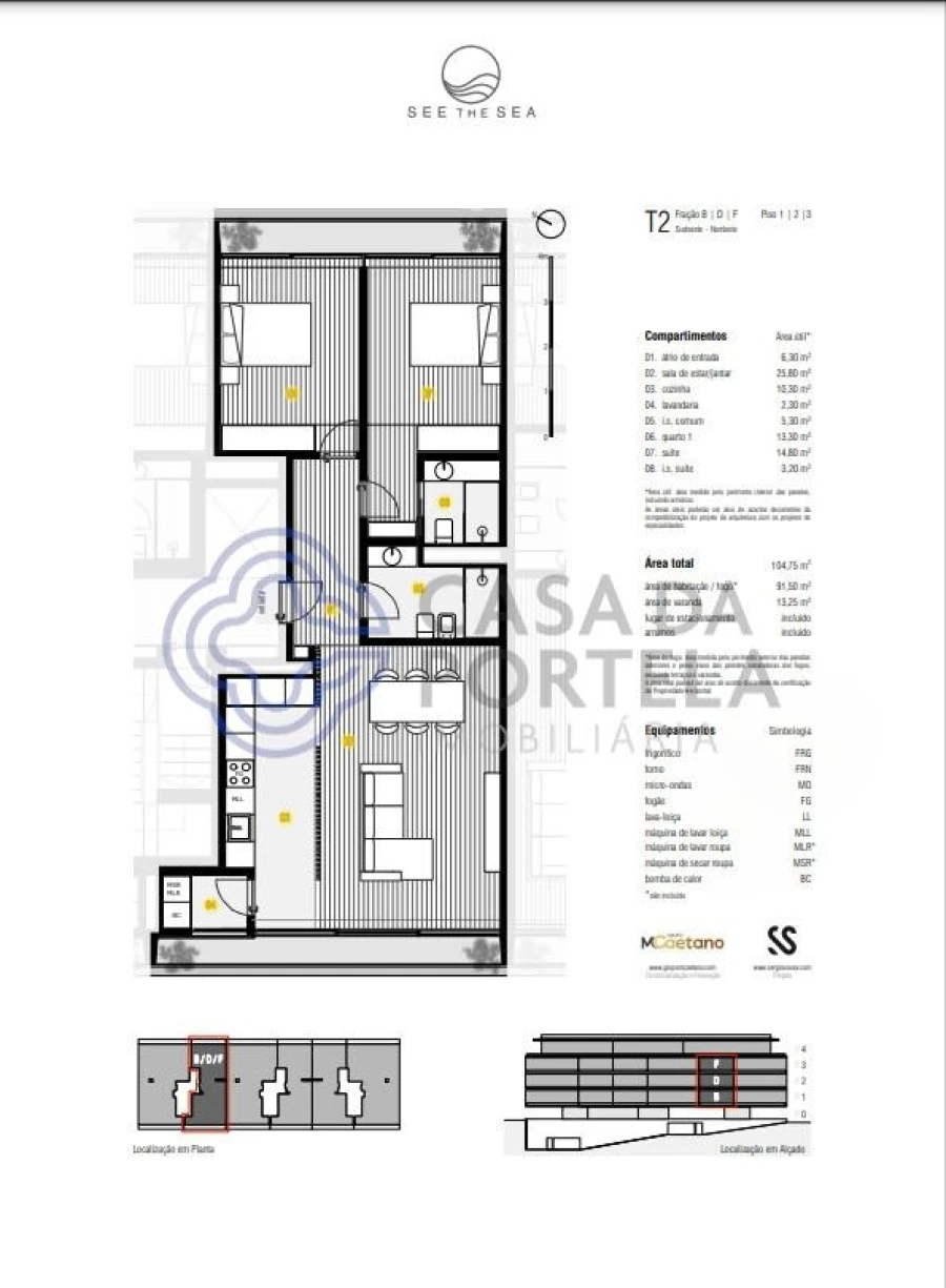 Apartamento T2 para Venda em Canidelo Foto 19