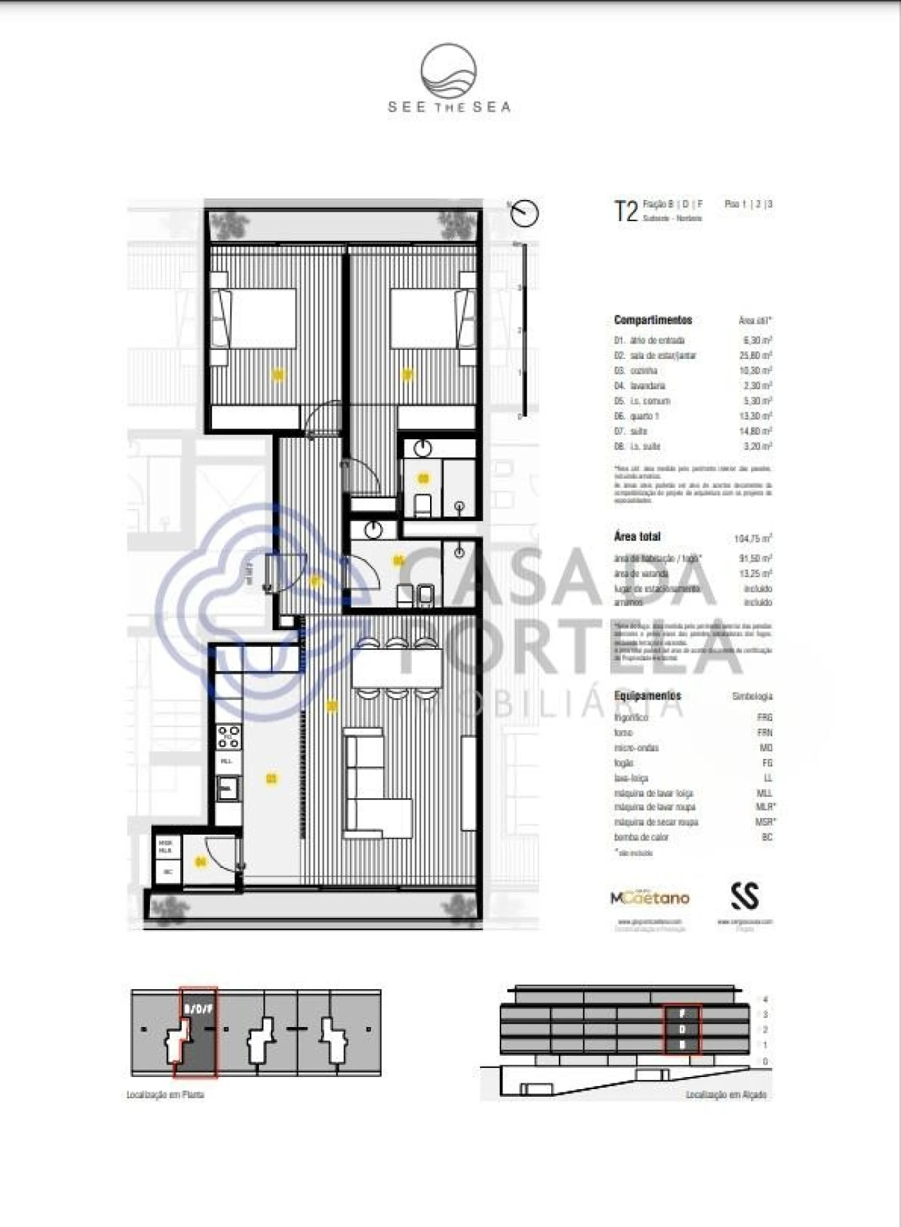Apartamento T2 para Venda em Canidelo Foto 19