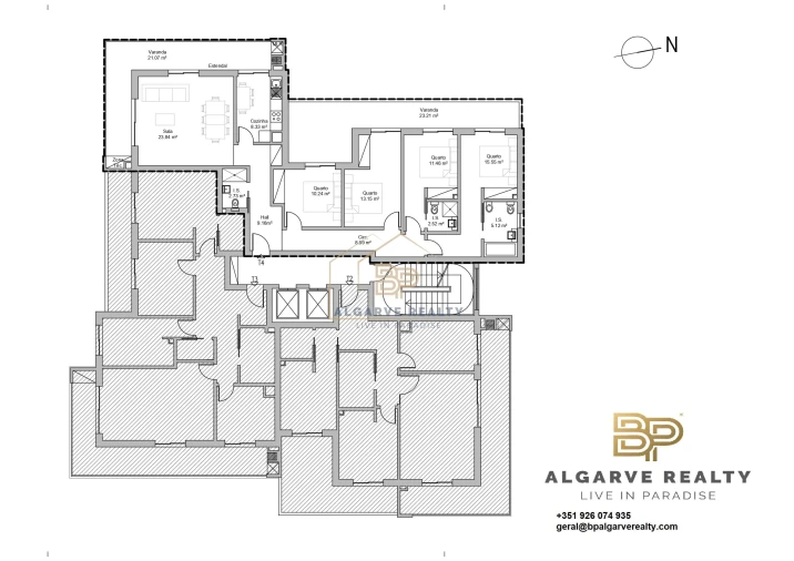 Apartamento T4 para Venda em Portimão Foto 29