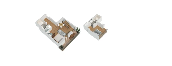 Apartamento T2 para Venda em Santa Marinha