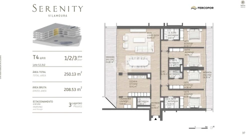 Apartamento T4 para Venda em Quarteira