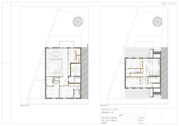 Apartamento T4 para Venda em Bonfim Planta 1