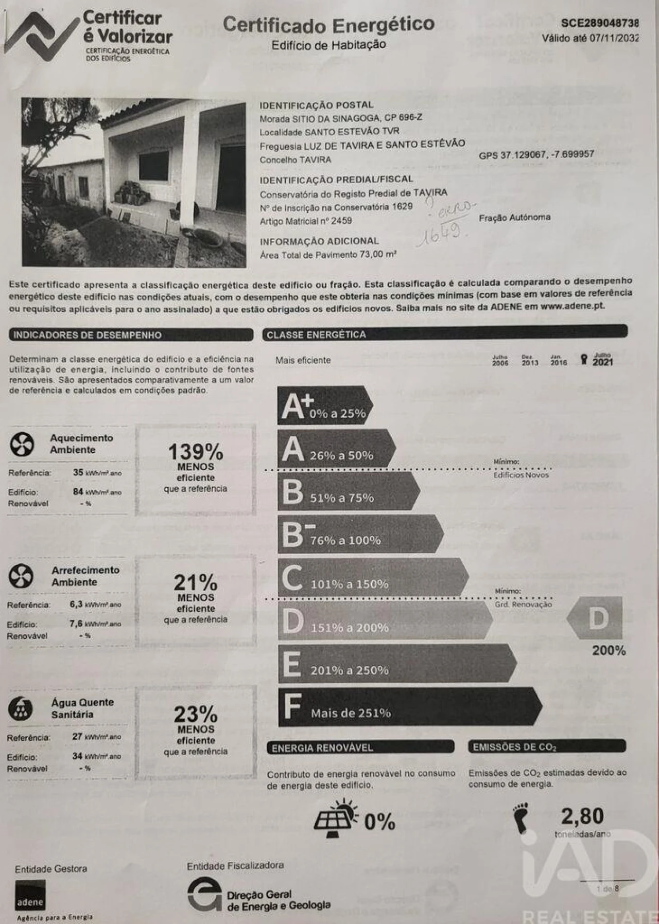 Moradia T1 para Venda em Luz de Tavira e Santo Estêvão Foto 19