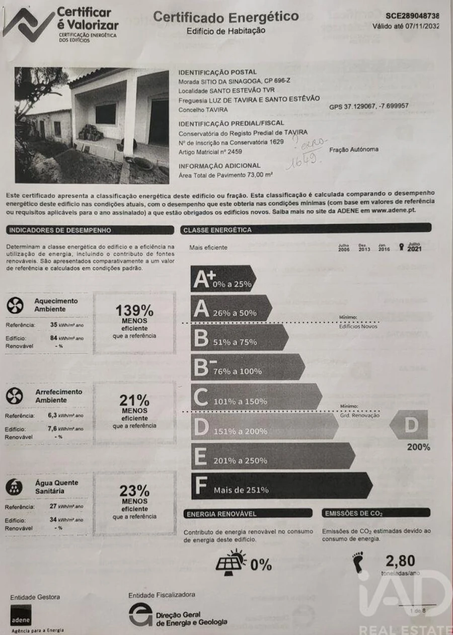 Moradia T1 para Venda em Luz de Tavira e Santo Estêvão Foto 19