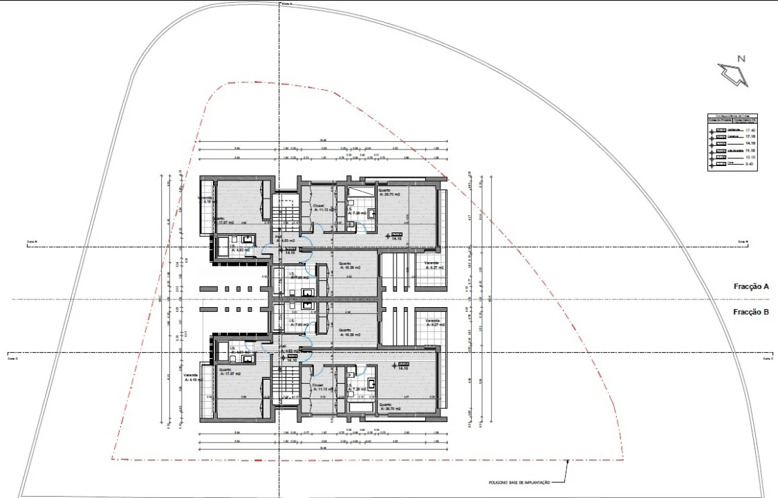 Moradia T4 para Venda em Carvalhal Planta 3