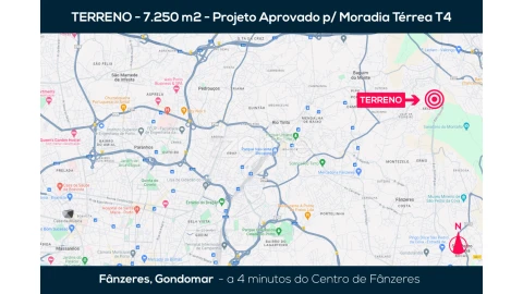 Terreno para Venda em Fânzeres e São Pedro da Cova