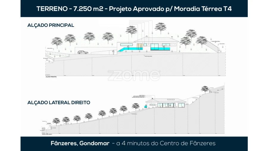 Terreno para Venda em Fânzeres e São Pedro da Cova Planta 6