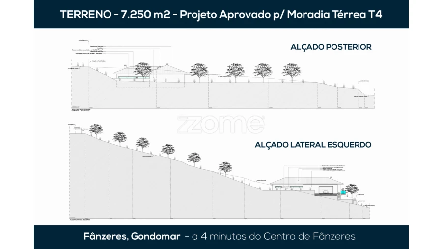 Terreno para Venda em Fânzeres e São Pedro da Cova Planta 7