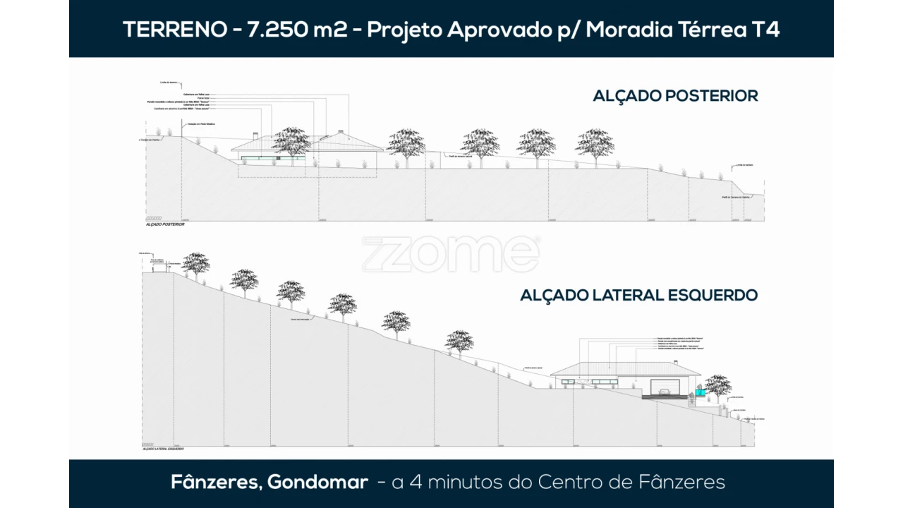 Terreno para Venda em Fânzeres e São Pedro da Cova Planta 7