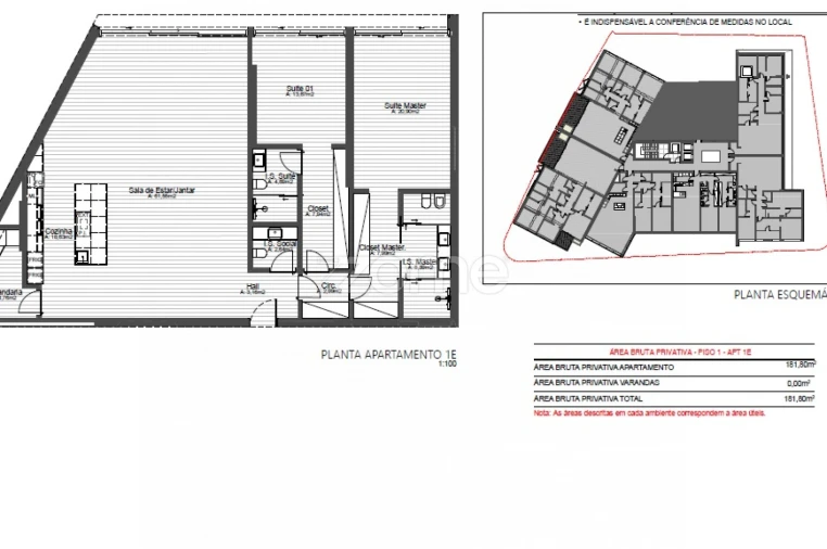 Apartamento T2 para Venda em Cascais e Estoril Planta 2