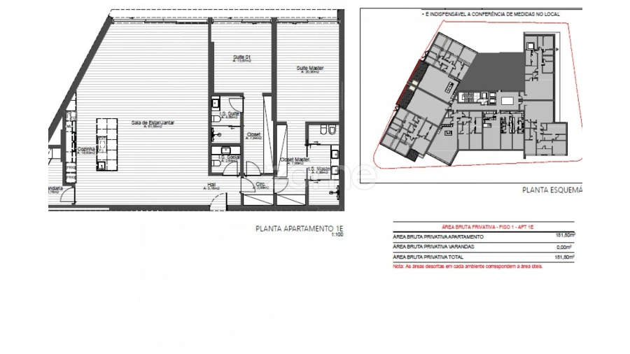 Apartamento T2 para Venda em Cascais e Estoril Planta 2