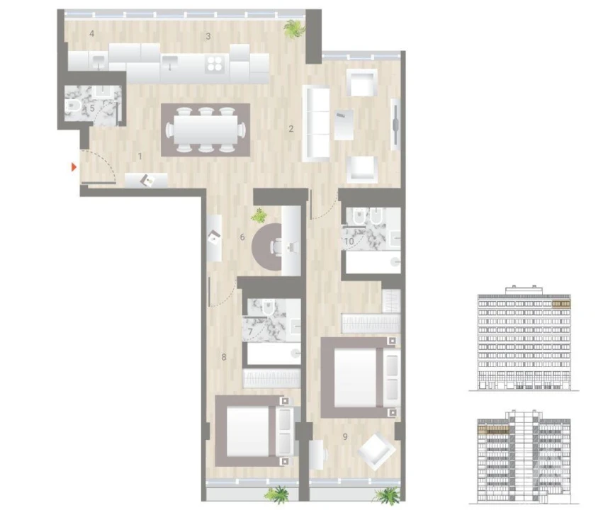 Apartamento T2 para Venda em Estrela Foto 14